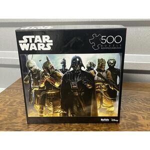 Star Wars  “He’s All Yours, Bounty Hunter” 500 Piece Puzzle Buffalo Games NEW